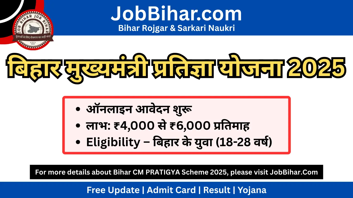 Bihar CM Pratigya Scheme 2025 – मुख्यमंत्री प्रतिज्ञा योजना का लाभ, पात्रता और आवेदन प्रक्रिया
