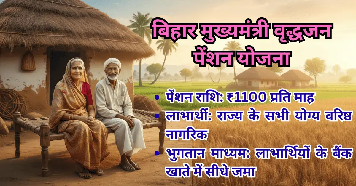 Bihar Mukhyamantri Vriddhajan Pension Yojana 2025