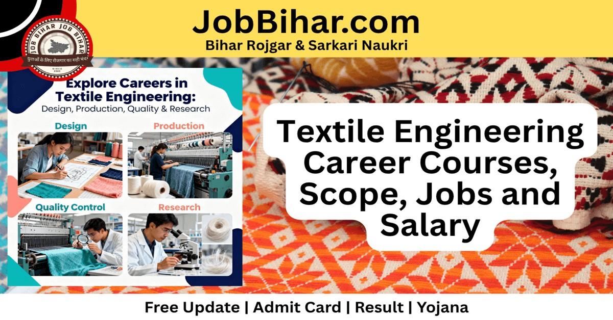 Textile Engineering Career: Courses, Scope, Jobs and Salary related image