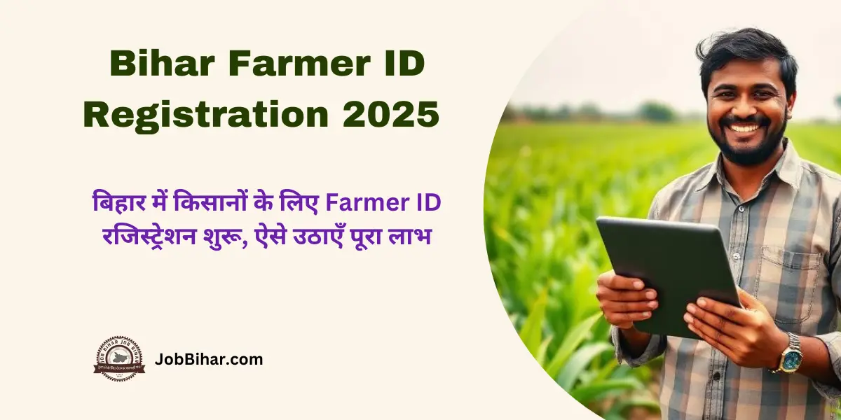 Bihar Farmer ID Registration 2025 – बिहार में किसानों के लिए Farmer ID रजिस्ट्रेशन शुरू, ऐसे उठाएँ पूरा लाभ