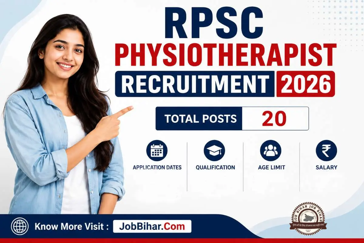 RPSC Physiotherapist Recruitment 2026